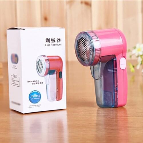 Household Fabric Shaver Defuzzer, Electric Lint Remover, Sweater Shaver with Removable Bin, Battery Operated, Easy Remove Lint