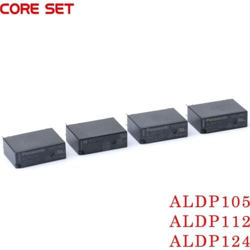 5PCS 5A Relay ALDP105 ALDP112 ALDP124 ALDP112 5V 12V 24V 5A 250V 4PIN a group of normally open ALD112 12V 3A