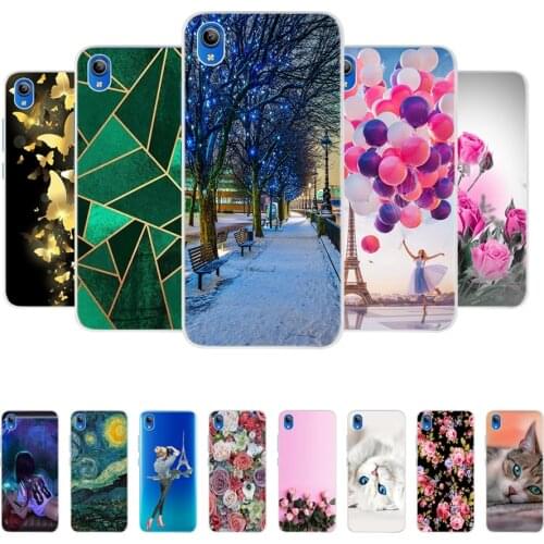 For Vivo Y91C 6.22inch Case Silicone Soft TPU Painted Protective Phone Back Case Bumper Funda Cover for Vivo Y91C Y 91C VivoY91C