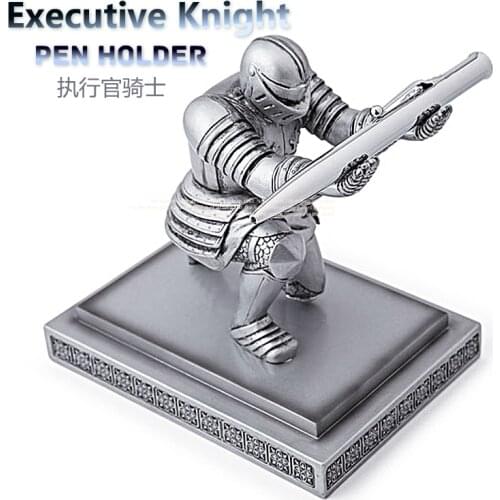 The Second Generation Of Executive Knight Pen Holder Knight Pen Rack, Creative Stationery