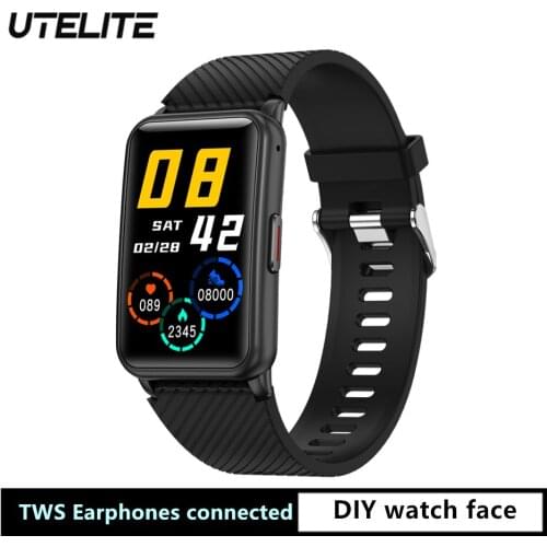 UTELITE NEW H96 Smart Watch 1.57inch Screen Bluetooth-compatible Call 128M Local Music Women Watch Heart Rate Watches PK H76 H86
