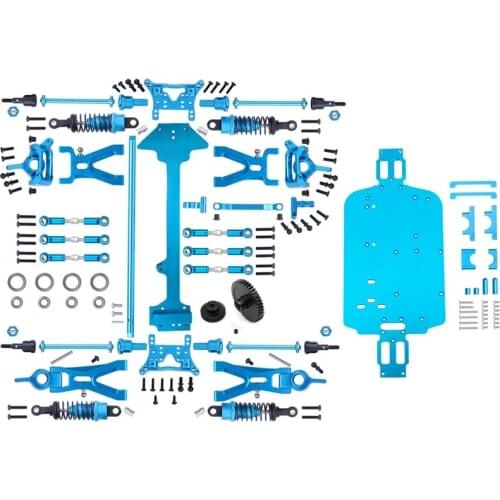 1 Set Complete Upgrade Parts Kit for WLtoys A959-B A969-B A979-B K929-B A959B 1/18 RC Car Replacement Accessories
