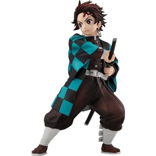 2021 145mm Japanese original anime figure Demon Slayer Kamado Tanjirou/Kamado Nezuko action figure collectible model toys