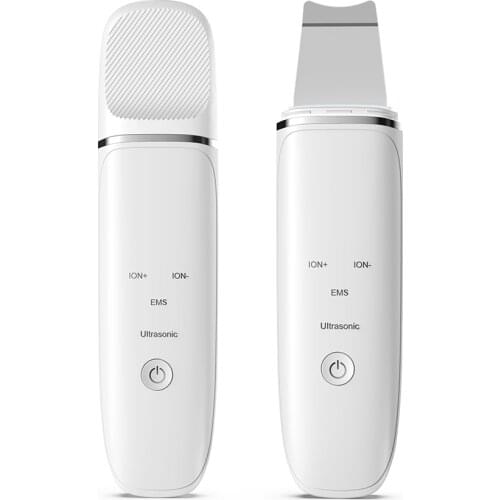 Alwafore Ultrasonic Skin Scrubber Deep Face Cleaning Machine Peeling Shovel Facial Pore Cleaner Face Skin Scrubber Lift Machine