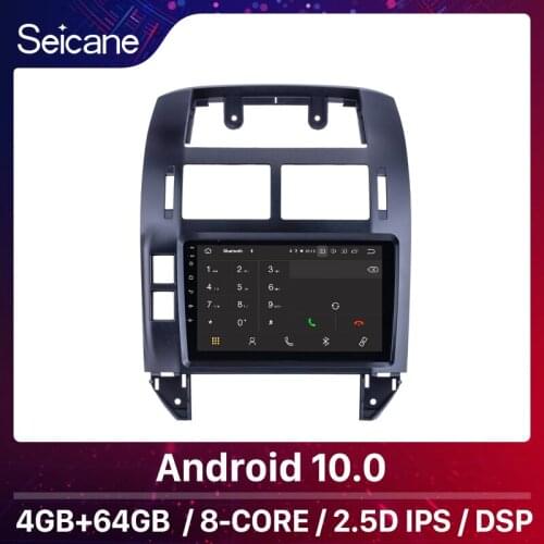 Seicane Android 10.0 4GB RAM GPS For 2004 2005 2006-2011 VW Volkswagen Car radio Head Unit Player Support TPMS Mirror link