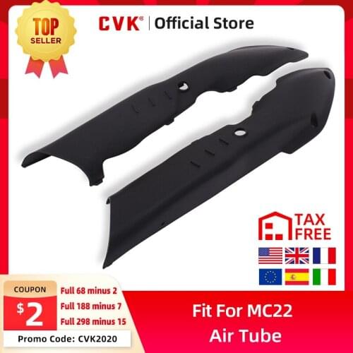 CVK 1 Pair Motorcycle Ram Air Intake Tube Duct Pipe Set Fits Gas Turbine For Honda CBR250RR MC22 1991-1998 CBR250 NC22