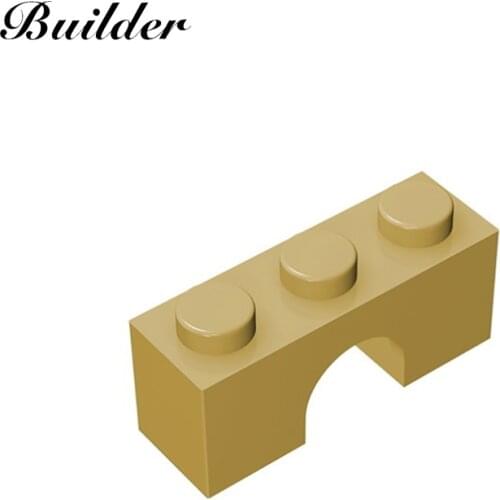 Building Blocks 4490 Brick Arch 1x3 Bridge City View Decorate DIY Parts 10PCS Compatible All Brands Particles Toys for Children