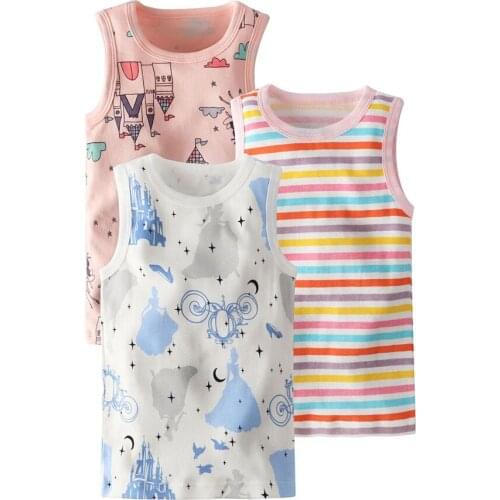 Boys' Handsome Students' Sleeveless T-shirt Casual I-shaped Vest Childrens Fashionable All Cotton Summer Dress kids Crop Top