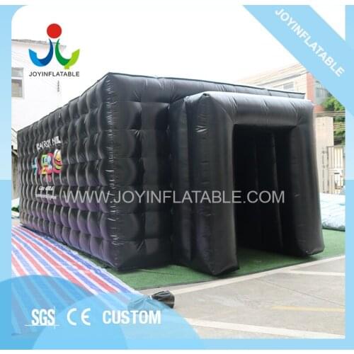 5X5M Commercial use room escape inflatable black tent for outdoor event