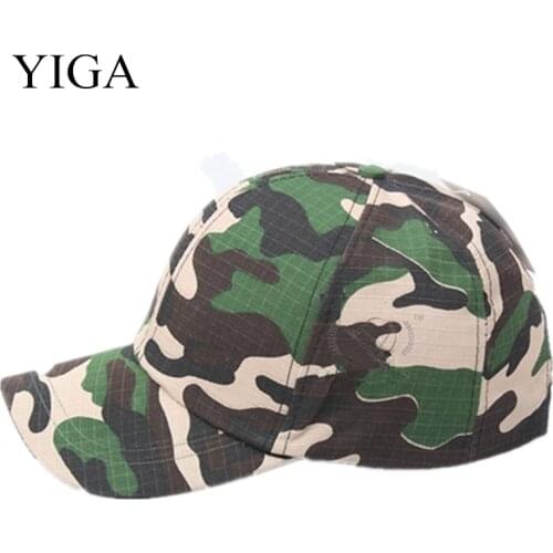 YIGA 2018 New Fashion Camouflage cap men for Man Women wholesale