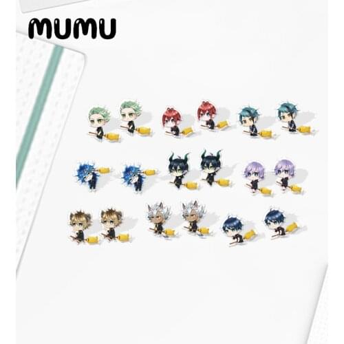 2020 New Twisted wonderland Stud Earring Handmade Acrylic Earrings Resin Epoxy Jewelry Gift