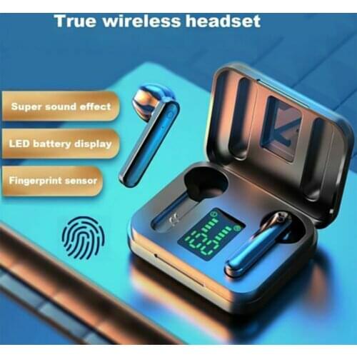 New Wireless In-ear Earphones bluetooth 5.0 Sport Headphone with Hands-free Function Portable Headset For Mobile Cell Phone