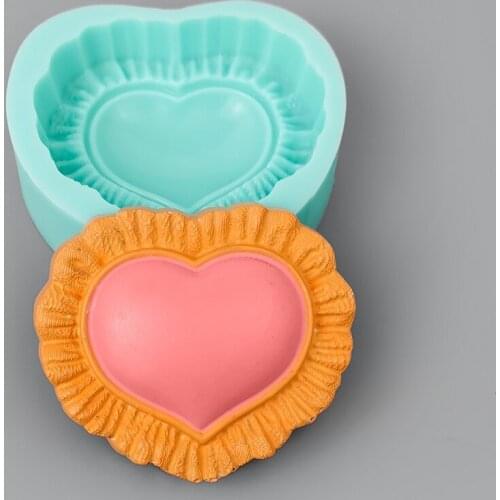 QT0428 PRZY Love Pillow Mold Soap Molds Handmade Mould Cute Childrens Soap Silicone Molds Fondant Clay Resin Candle Mould