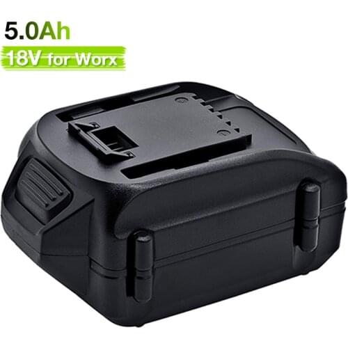 18V 5000mAh Lithium Replacement Rechargeable Battery for Worx WA3511 WA3512 WA3525 WA3520 WX163 WG151 WG155 WG255 WG890 WX368