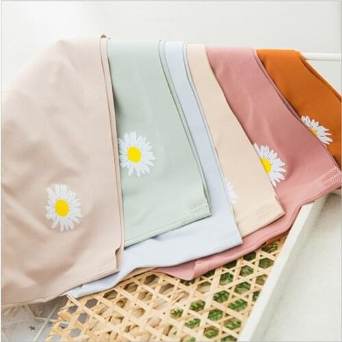 Female Lingerie Flower Print Cotton Womens Underpants Student Cute Underwear Seamless Briefs Breathable Month Panties Femme