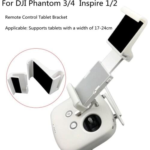 Remote Control Tablet Extension Holder Bracket Clip For DJI Phantom 4/ 4A/4P/ PRO V2.0 3A/P/3SE/4K Inspire 1/2 Drone Accessories