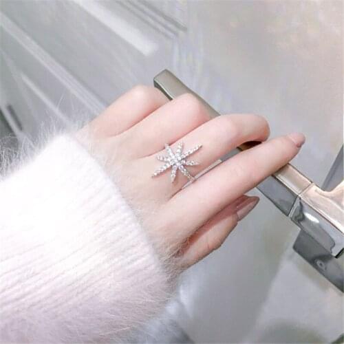 Unique Lady ring 925 Sterling silver AAAAA Cubic Zirconia Engagement Wedding Band Rings for women Bridal Finger Jewelry Gift