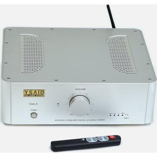 A30W pure Class A HiFi 2.0 amplifier 200W*2 home amp with remote control East 5171 1930 15024 15025 J103 K246