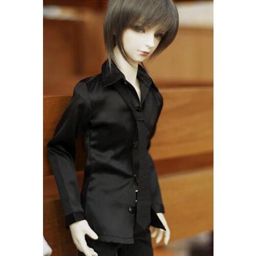 [wamami] 529# Black Satin Shirt/Outfit 1/3 SD DZ DOD BJD Dollfie