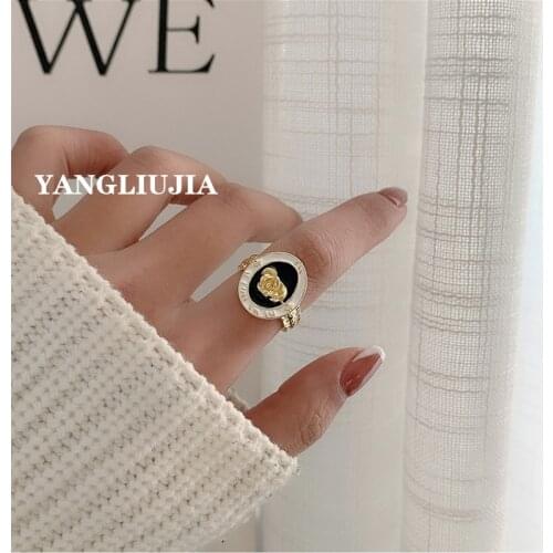 Женские золотые кольца YANGLIUJIA China At AliExpress