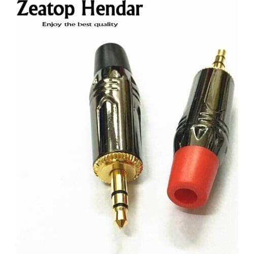 10Pcs High Quality 3.5mm Stereo Male Plug Microphone Jack 3.5MM Male Soldering Plug DIY Connector
