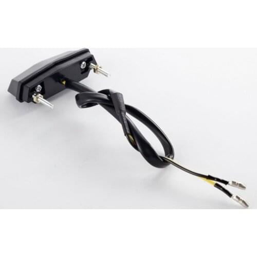 12V Motorcycle License Plate LED light Waterproof Motorcycle License Light Q39F