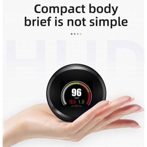 P11 2 in 1 Car HUD Display 1.6" Screen & Auto Diagnostic Scanner Code Reader