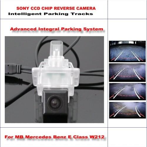 Car Rear Camera For Mercedes Benz E Class W212 2010-2015 Reverse NTSC RCA AUX HD Intelligent Parking Tracks SONY CAM