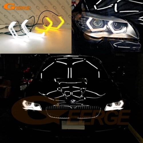 For BMW 5 Series G30 G31 F90 G38 F10 F11 F18 M5 Ultra Bright Concept M4 Iconic Style LED Angel Eyes halo rings Day light