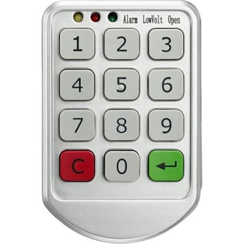 Electronic Digital Password Lock Password Keypad Number For Cabinet Door Drawer Code Locks Combination Lock