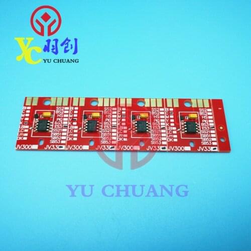 JV33 ES3 Ink Cartridge Chip Permanent for Mimaki JV2/JV3/JV4/JV5 Series Printers Hot Sale (MYCK)