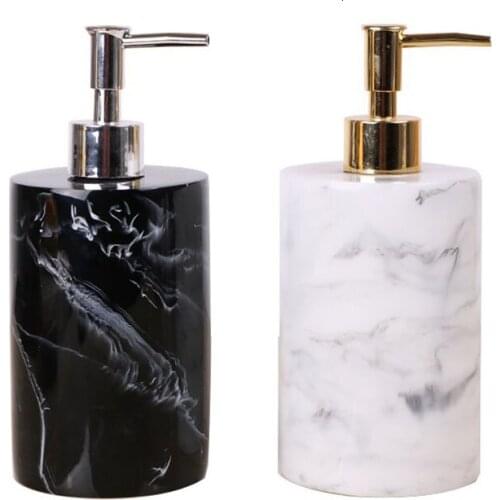 500 ML resin emulsion bottles Creative latex bottles Liquid soap Donor bath set decoration bathroom accessories