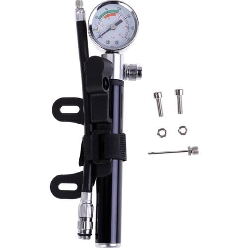 For Xiaomi M365 Tire High Pressure Mini Pump With Gauge Hose Scooter Tire Hand Air Inflator 210 PSI Portable Pump