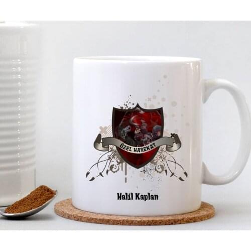 Personalized Custom Harekat White Mug Cup