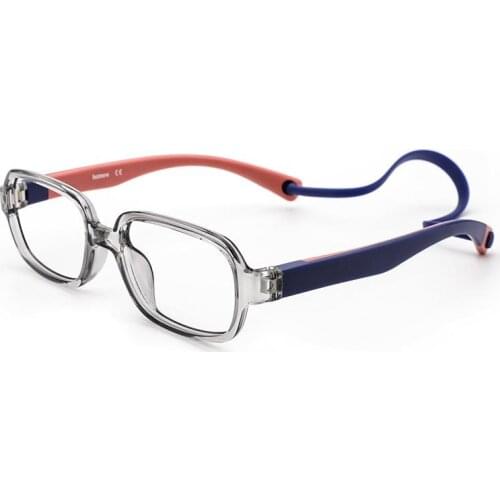 Transparent Glasses New Baby Glasses Ultra Light Soft Silicone Tr90 Frame Optical Glasses 510 Small Glasses 44-15-120