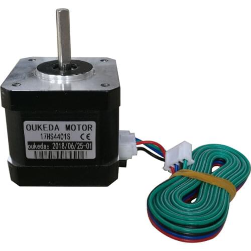 42 stepper motor/1.7A 40mm 17HS4401S 0.45Nm 1.8 degrees
