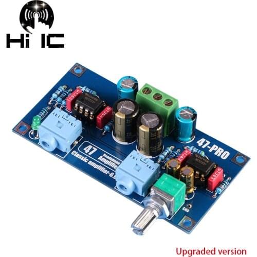 47 Amp Headphone Amplifier Audio Board Amplificador 47 Classic Headphone Amplifier DIY KITS