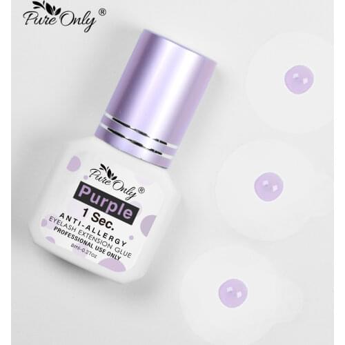 8ml 1 Sec Fast Drying Clear Glue Adhesive For Eyelash Extension Glue Private Label Professional False Eyelashes Glue Long Last