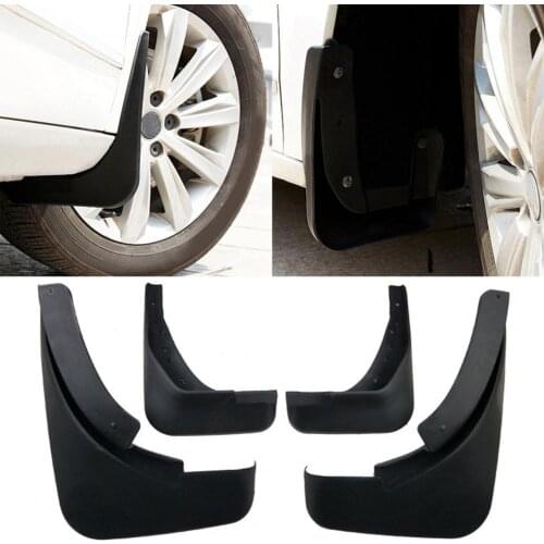 4Pcs Car Front Rear Fenders Mudguards Splash Guards Accessory for Audi A4 03-08