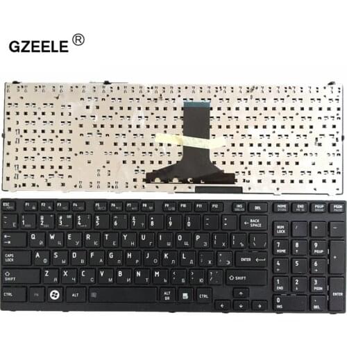 GZEELE RU Black New FOR Toshiba Satellite P750 P755 P750D P770 P770D P775 X770 X775 RUSSIAN Laptop Keyboard black