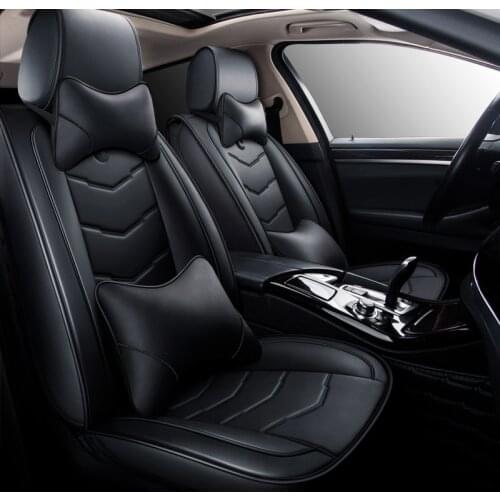 HeXinYan One pcs Leather universal car seat cover for BYD all models FO F3 SURUI SIRUI L3 G5 G6 S6 F6 E6 E5 G3 M6 S7 Qin auto st