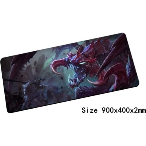 Cho'Gath mouse pad 900x400x2mm pad mouse lol notbook computer mousepad Terror of the Void gaming padmouse gamer mouse mats