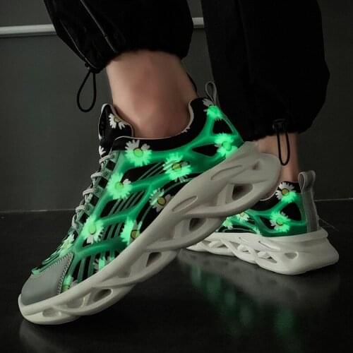 Men Casual Shoes Flat Outdoor Fashion Lace Up Summer Mesh Low Top Sneakers Male Non-slip Work Breathable Thick Sole