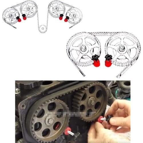 Auto Engine Cam Timing Locking Repair Tool Kit Universal Car Cam Camshaft Lock Holder