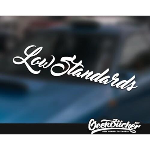 Low standards Front windshield hellaflush reflective car sticker window decals vinyl Car Styling for VW Toyota honda Mazda