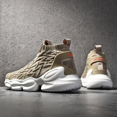 YWYGMZ New Mens Socks Shoes Breathable Comfortable Male Sneakers Footwear Adult Brand Krasovki Man Chunky Shoe Chaussure