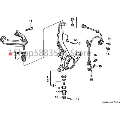 Car suspension Front suspension lower arm hon dac rvLeft front lower arm assembly Right front lower arm assembly