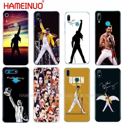 Silicon phone cover case for huawei Y5 Y6 Y7 Y9 PRO PRIME 2019 honor 8s 8a 20 LITE PRO 10i view 20 V20 Freddie Mercury Queen