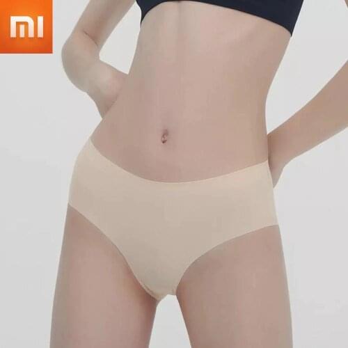 Xiaomi Youpin One-piece Underpants Nude Womens One-size Underwear 2-piece Comfortable Lightweight Breathable Stretch Tights
