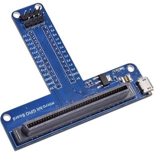 T-Type Expansion Adapter for Microbit Breadboard Python Graphical Programming Interface for BBC Microbit